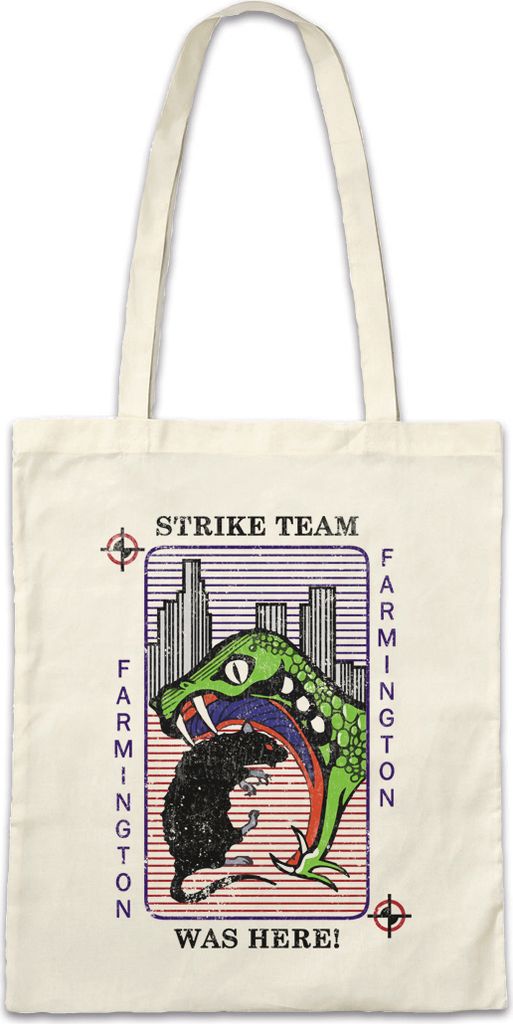 Urban Backwoods Farmington Strike Team Card, Stofftasche, Farbe: Beige