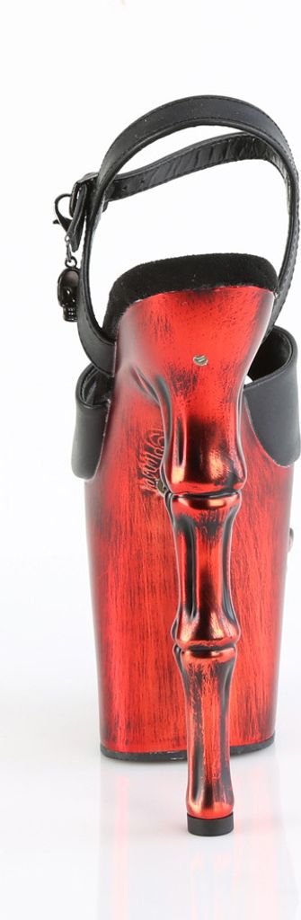 RAPTURE-809-LT Damen Sandale von Pleaser, Schwarz Rot , EU Produktbild 4