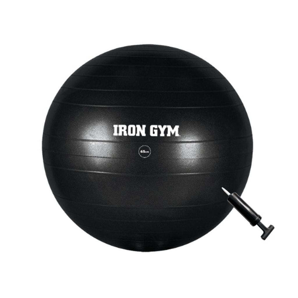 Iron Gym - Gymnastikball 65cm inkl. Pumpe