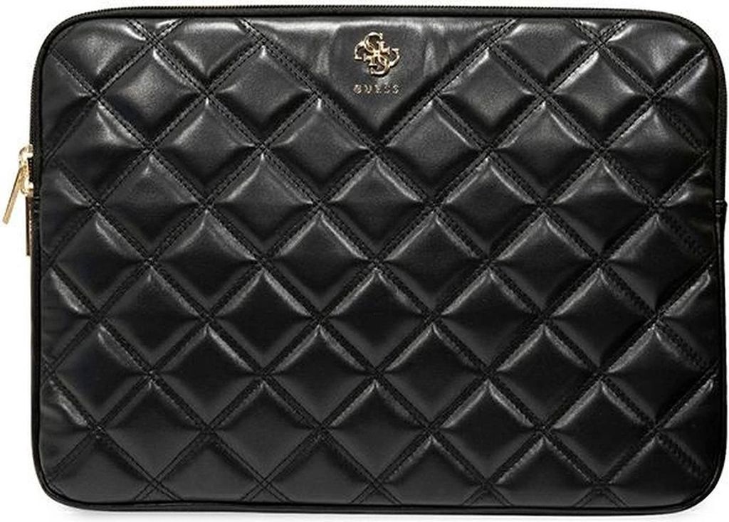 Guess Quilted 4G-Hülle Für Einen 14-Zoll-Laptop - Schwarz Produktbild 