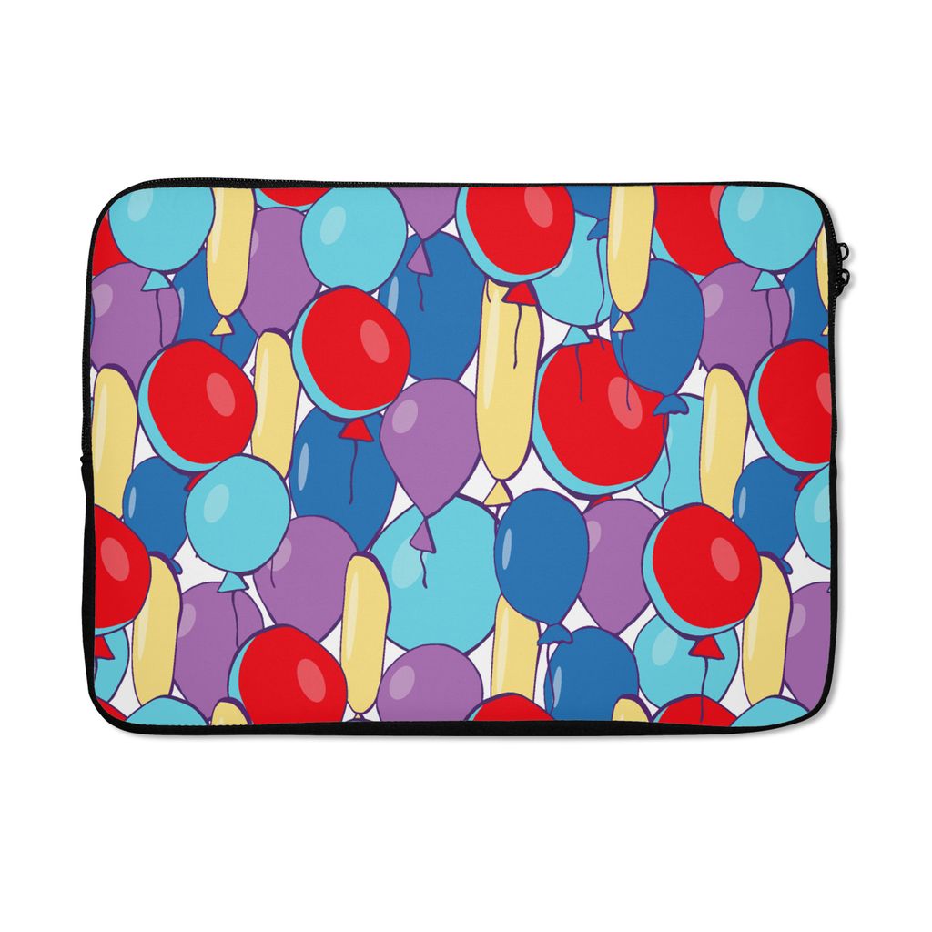 MuchoWow Laptop Hülle 14 ZollLuftballons - Party Laptoptasche - Laptoptasche - Stoßsicher - Schutzhaube