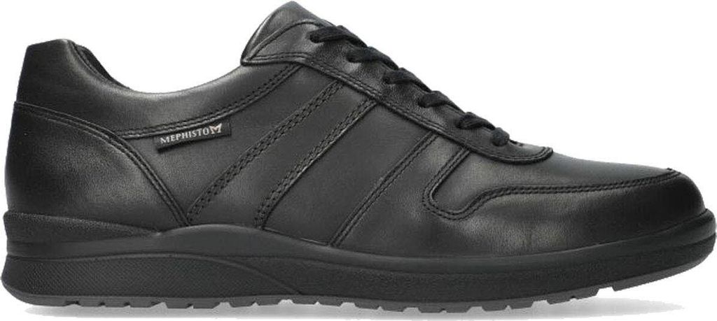 Mephisto VITO Halbschuh, Randy 6100 (Glattleder), schwarz, Wechselfußbett V3922 42