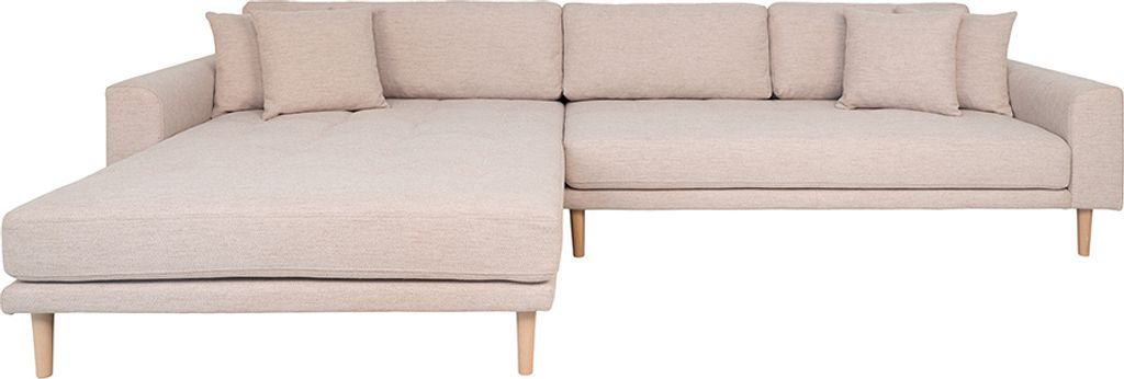 House Collection Ecksofa Milo Lounge Sofa Links Sand