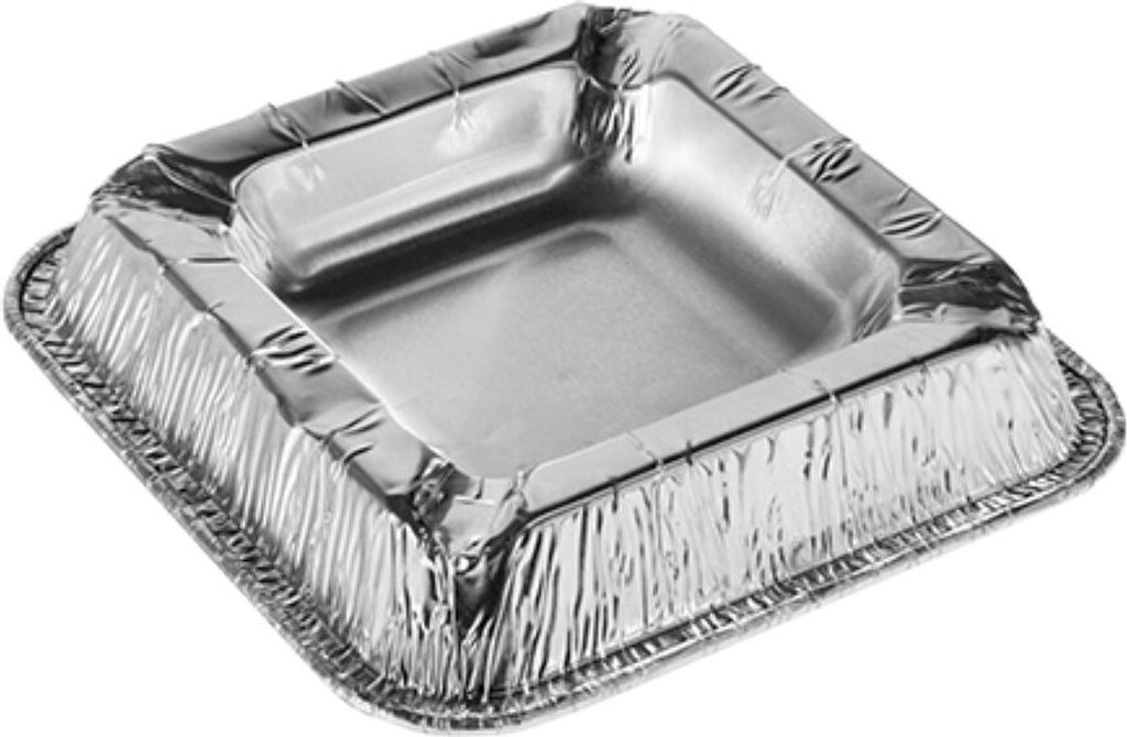 Papstar Alu-Aschenbecher eckig 10 Stück Obrázok produktu 