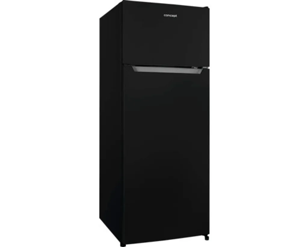 Réfrigérateur avec congélateur Concept LFT4355bc Noir 205L Silencieux