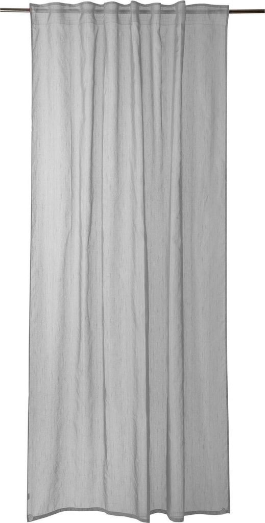 Verdeckter Schlaufenschal - 140 x 245 cm - Silbergrau - Polyester
