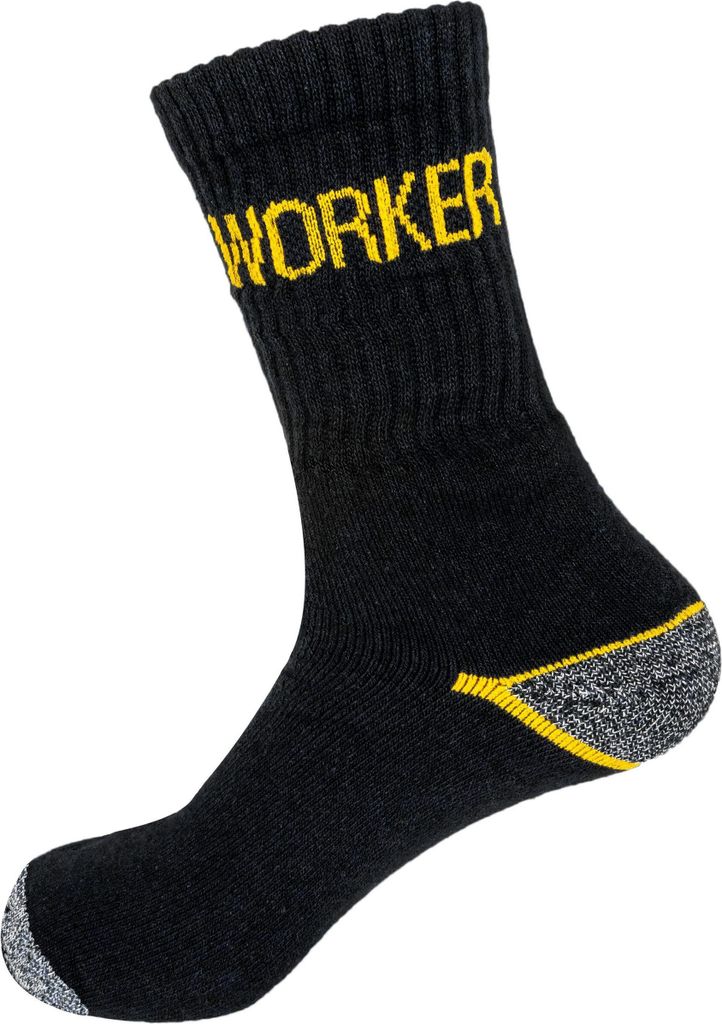 10 Paar Arbeitssocken WORK Herrensocken Baumwolle Dicke Produktbild 2