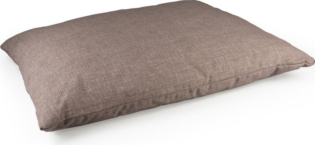 Duvo+ Hundekissen mit Reißverschluss chestnut braun, Maße: 80 x 60 x 14 cm