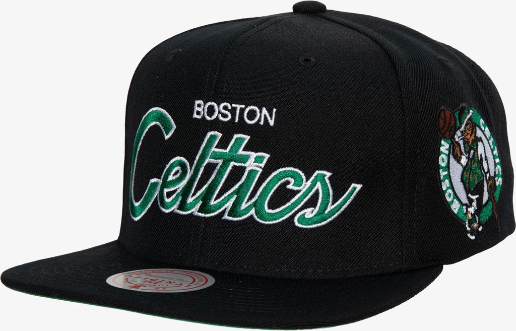 Boston Celtics NBA Mitchell & Ness Team Script 2.0 Snapback