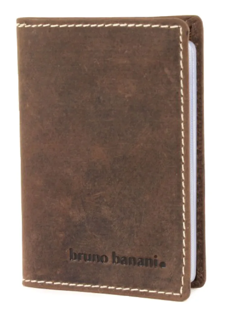 Portafoglio Sottile Bruno Banani Phoenix RFID Marrone Scuro