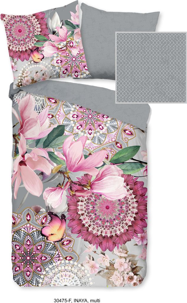Hip Bettwäsche mit Mandalas und Blumen - Inaya - 135x200 cm Produktbild