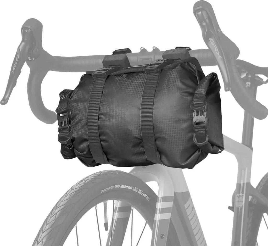 Sacoche frontale de bikepacking étanche 12L pour cyclotourisme longue