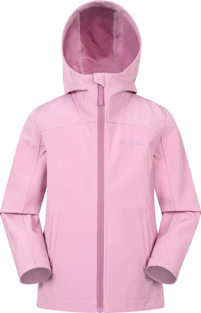 Mountain Warehouse - "Retreat" Softshelljacke für Kinder MW4128 (158) (Dunkelrosa)