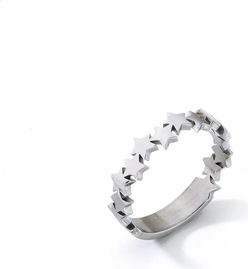 Anello di diamanti AN Jewels ADC.R02S-8 8 Solitario Oro Bianco