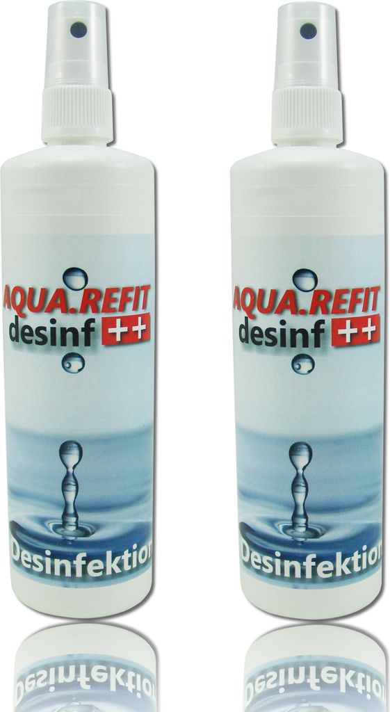 2X AQUA.REFIT desinf 125 ml mit Zerstäuber