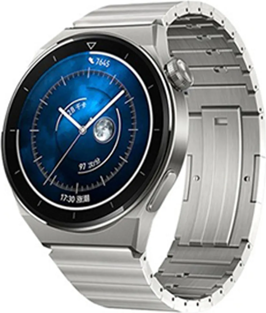 INF Bracelet de Montre en Titane Argent 22mm - Maillons Ajustables