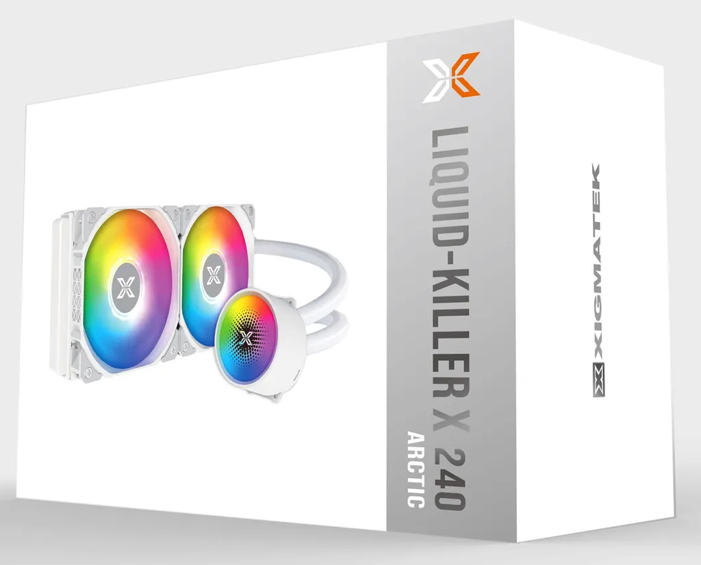 Kit de Refroidissement Liquide 240mm Xigmatek Liquid Killer X Blanc