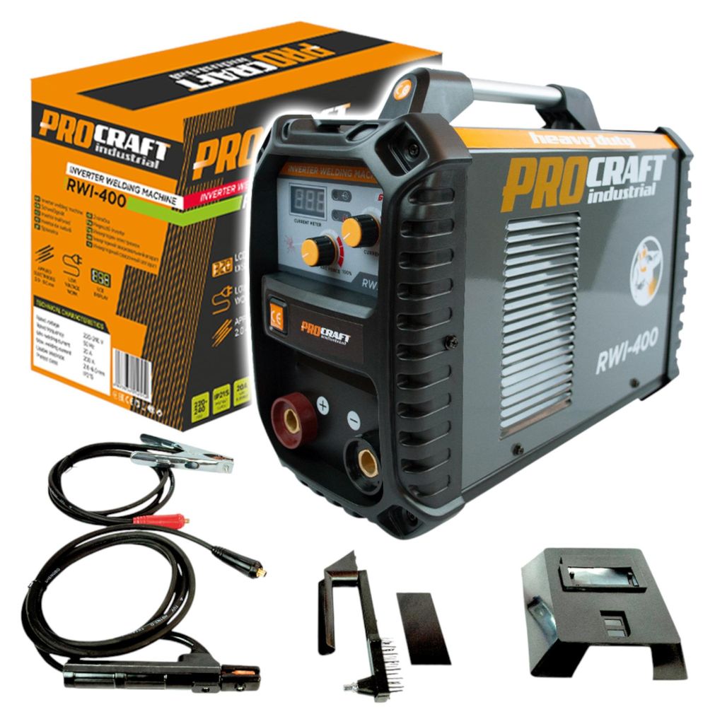Procraft Industrial RWI-400 inverterlasapparaat 7 kW 20 - Productafbeelding 