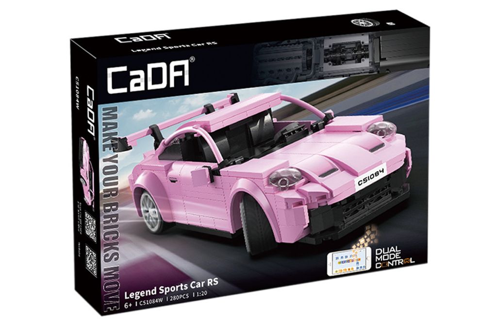 CaDA Legenden Sportwagen RS 1/20 (280 Teile) (neue Version) Produktbild 