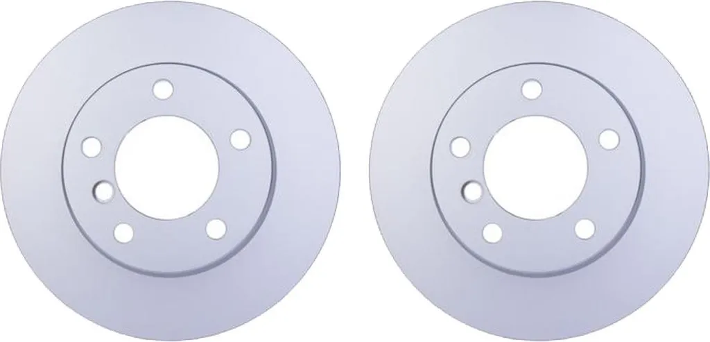 Disque de frein HELLA 8DD 355 111-241 robuste en fonte grise durable