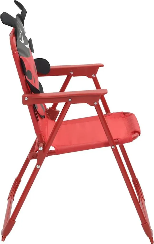 set bistrot da giardino per bambini da 3 pezzi con ombrellone rosso - 8
