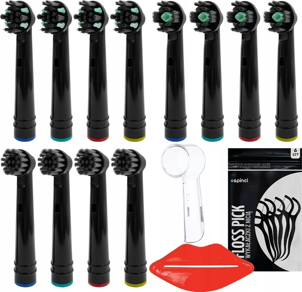 Oral-B Aufsteckbürsten Set 12 Stück kompatibel Ersatzköpfe Zubehör