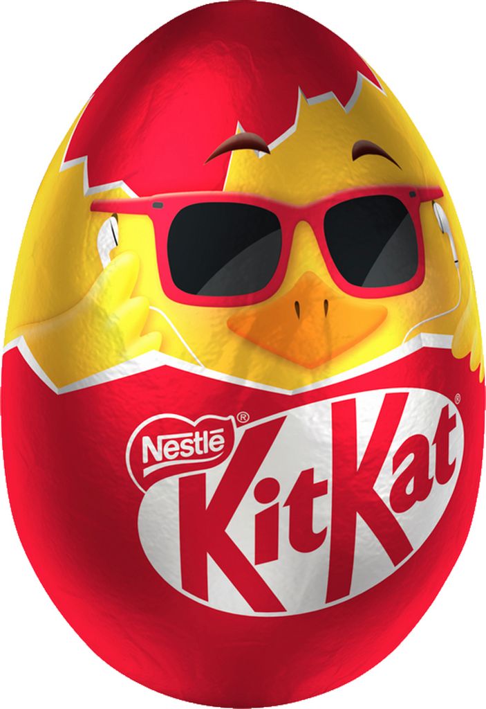 KitKat Osterei gefüllt Milchschokolade und Waffelstückchen 40g