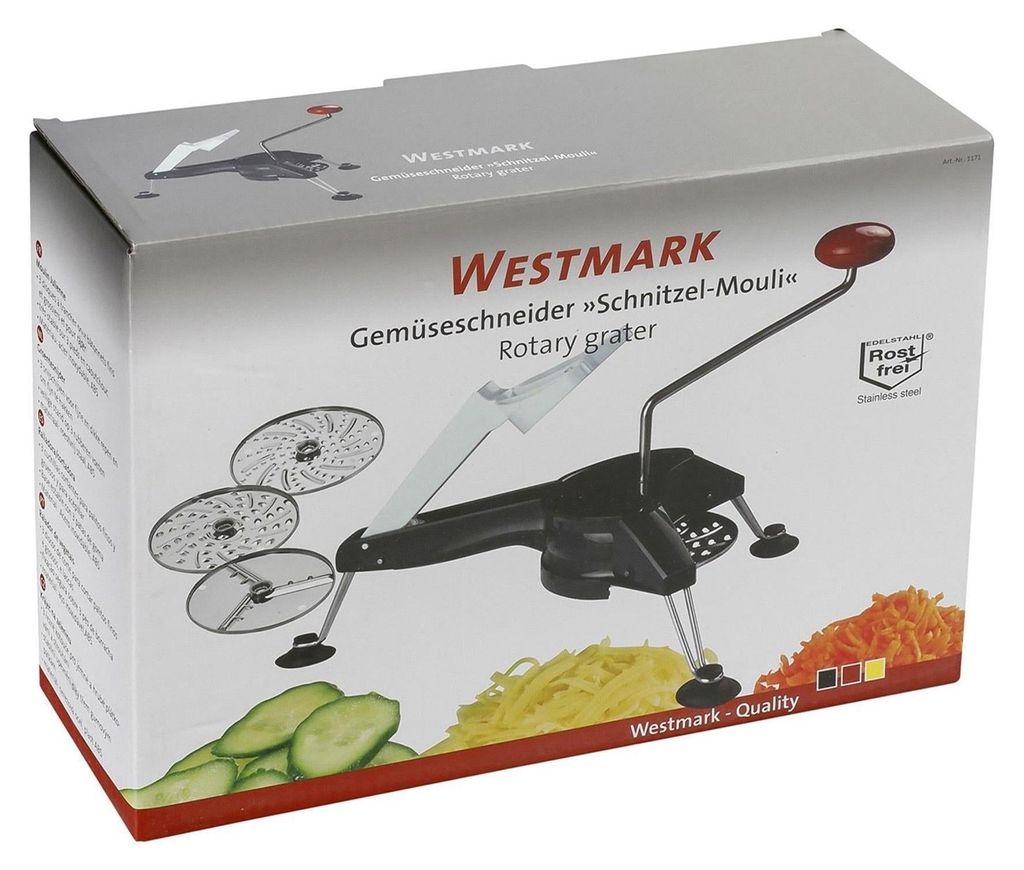 Westmark Gemüseschneider 3 Schneidscheiben