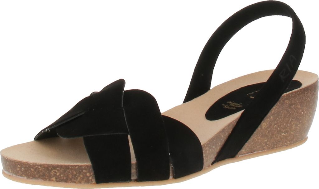 Ria Menorca 33200-40349 - Damen Schuhe Sandaletten - Ante-Negro, Größe:39 EU