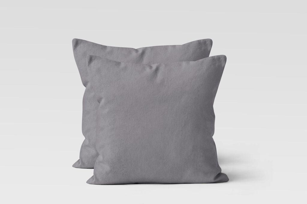 2er Set Renforcé UNI Kissenhüllen 40x40 cm Kopfkissen Produktbild 