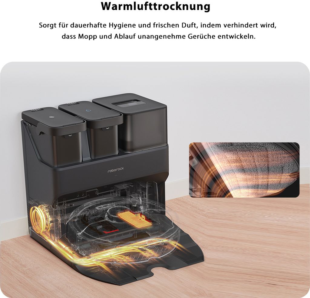 Roborock Saugroboter S7 Max Ultra Staubsauger Roboter Produktbild 19