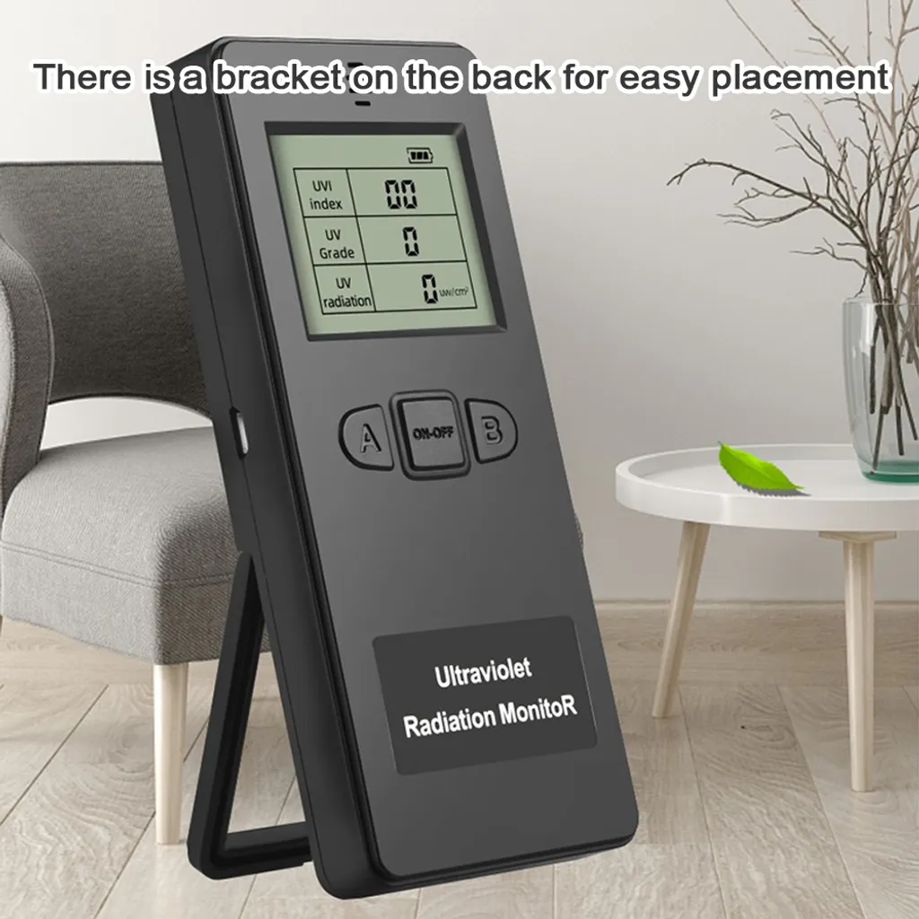 Radiomètre UV numérique portable testeur d'indice UVI pour extérieur - 5
