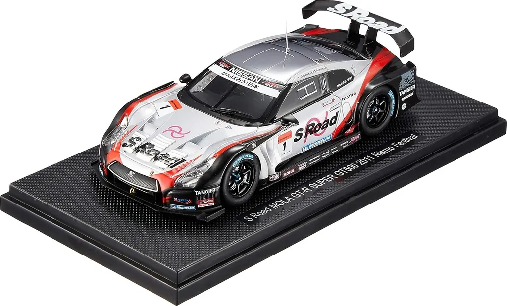 Modèle Ebbro Nissan Super GT500 authentique pour remplacer les jouets