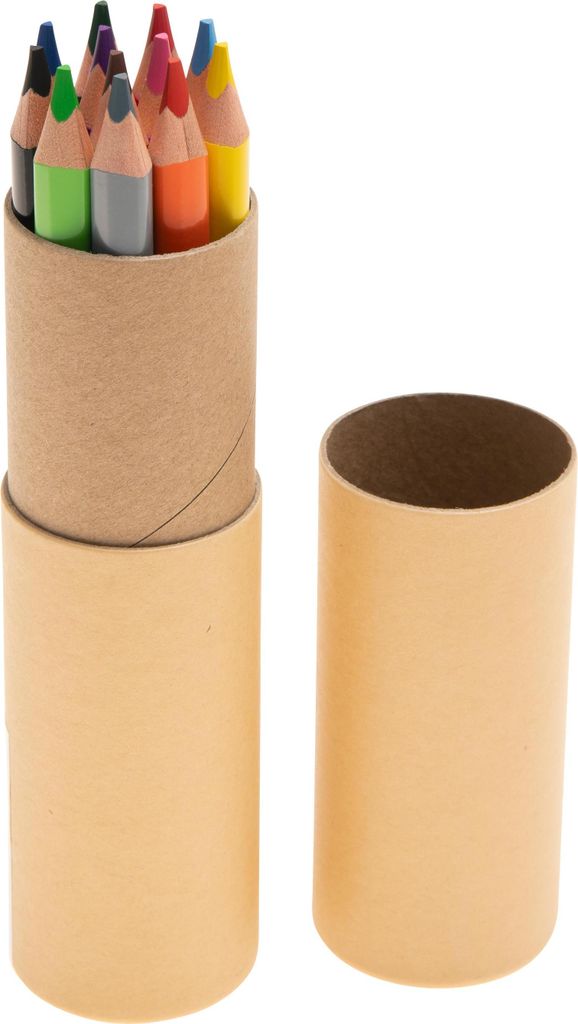 Betzold Dicke Dreikantstifte in Rundbox, 17,5 cm lang, Buntstift für Motorik/Geschicklichkeit, Setgröße: 12 Stück