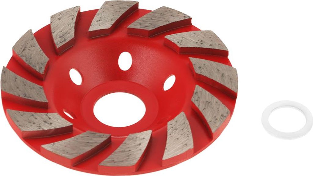 1 Stück 100 mm Diamant-Schleifscheibe, Schleifscheibe für Stein, Beton, Keramik, Polieren