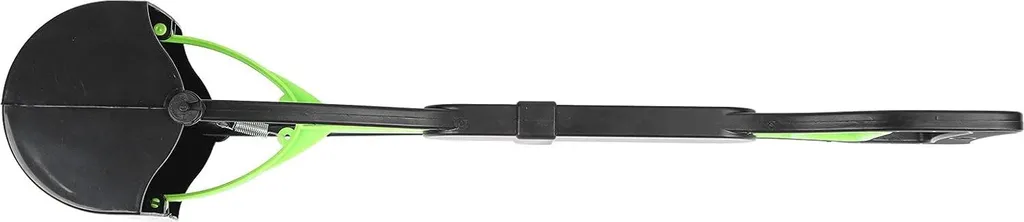 Allecto Premium Pelle à déjections canines pliable vert et noir robuste - 3