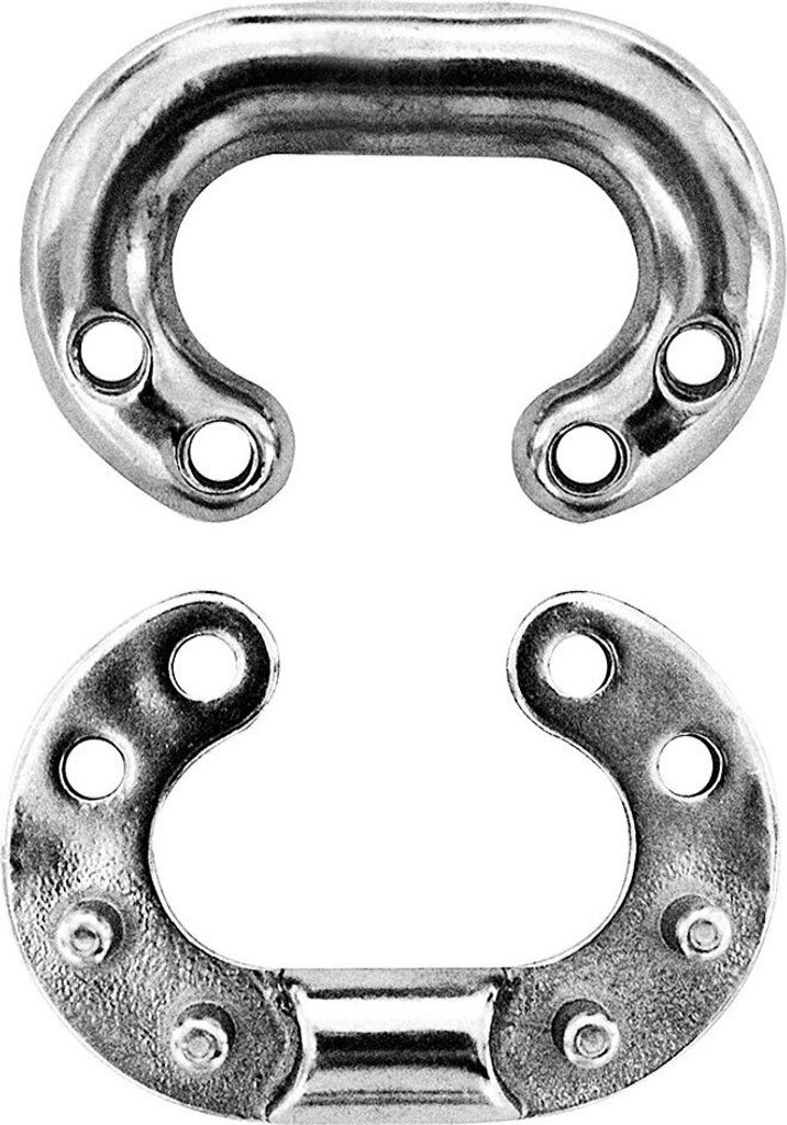 Oem Marine Edelstahl Kalibrierter Kettenverbinder Silber 6 mm Silber 6 mm