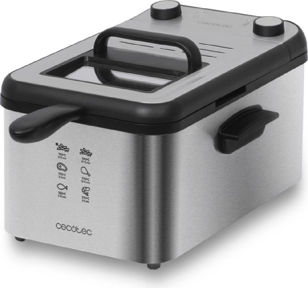 Cecotec Fritteuse mit Öl CleanFry Infinity 3000 Full Inox Produktbild 