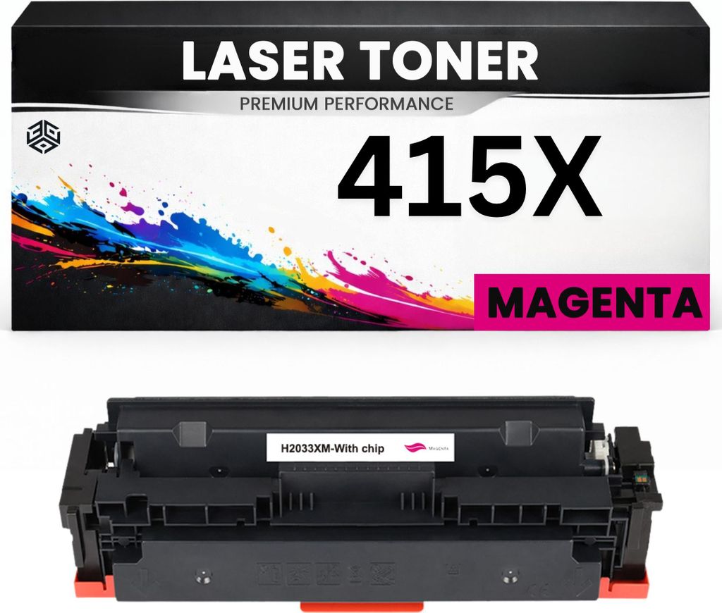 XXL Toner 415X Magenta für HP kompatibel W2033X Premium Alternative Color LaserJet M454/454dn/454dw/479dw/479/479dn/479fdw Pro MFP M454dn