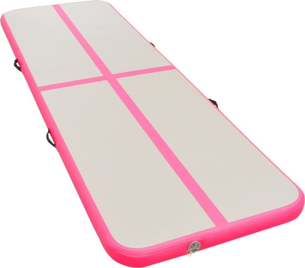 vidaXL Tappetino gonfiabile con pompa 600x100x10 cm PVC Immagine del prodotto 