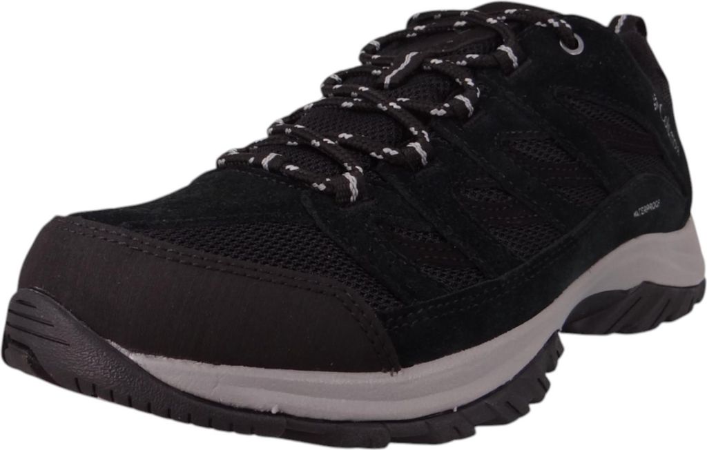 Columbia Herren Boots Halbschuhe Crestwood WP 2100651 Schwarz
