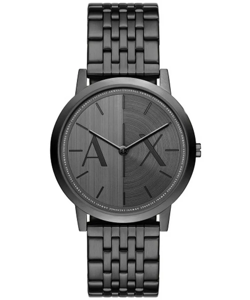 Montre Quartz Homme Armani Exchange AX2872 - Bracelet Acier Noir Mat