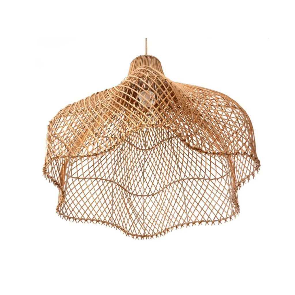 Rattan-Lampenschirm TULUM