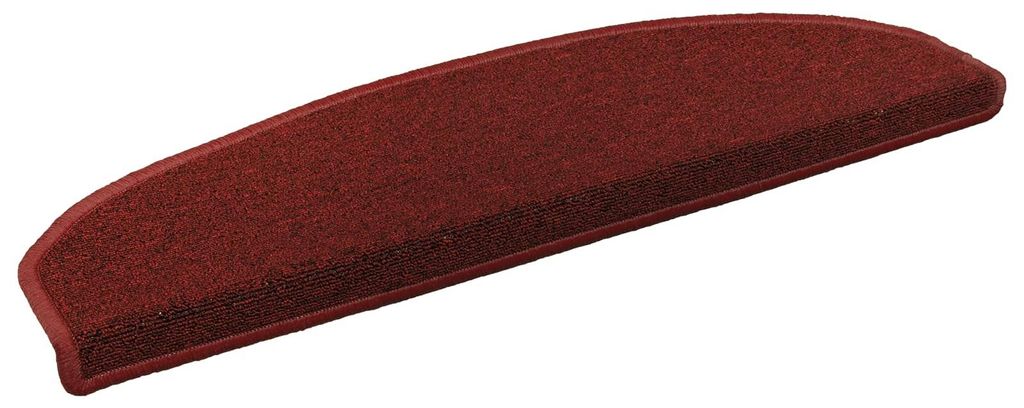 vidaXL Selbstklebende Treppenschoner Halbkreis 15 pcs Bordeauxrot