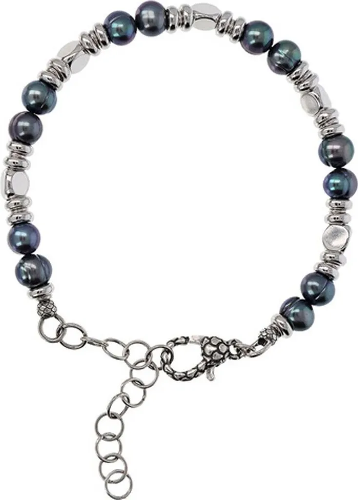 Bracciale Albert M. WSOX00588.BPRL Argento 925 Texture Serpente