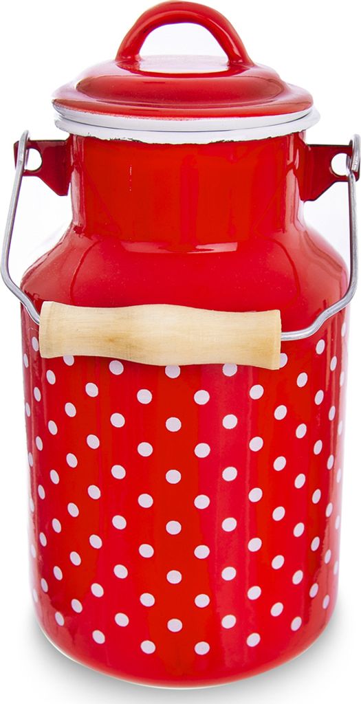 Orion Kanne Milchkanne emailliert retro 2l Produktbild 3