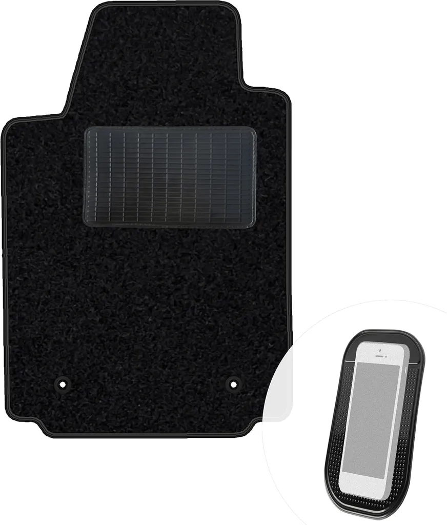 Tappetino Velours Audi A2 1999-2005 Nero - Offerta moto-MOLTICO