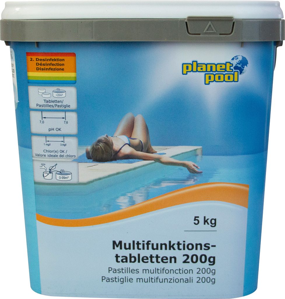 Multifunktionstabletten Planet Pool 200g/Stück 5 kg Produktbild 2