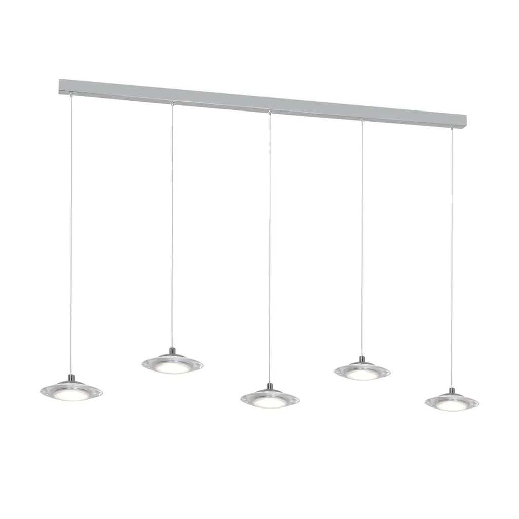 Lustre LED 25W Blanc Neutre 4000K Chrome ML415 Milagro Ellipse Design