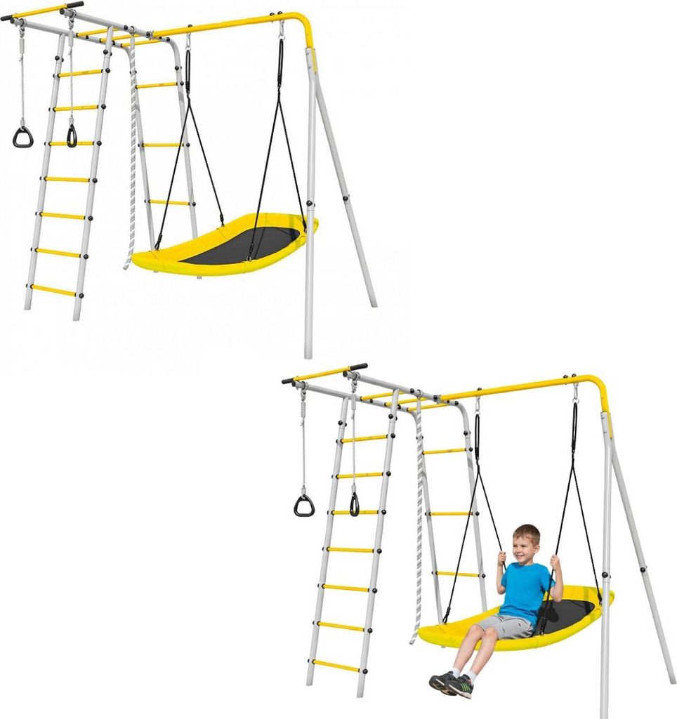 Spielplatz für den Garten Leśna Polanka Liegestuhlschaukel